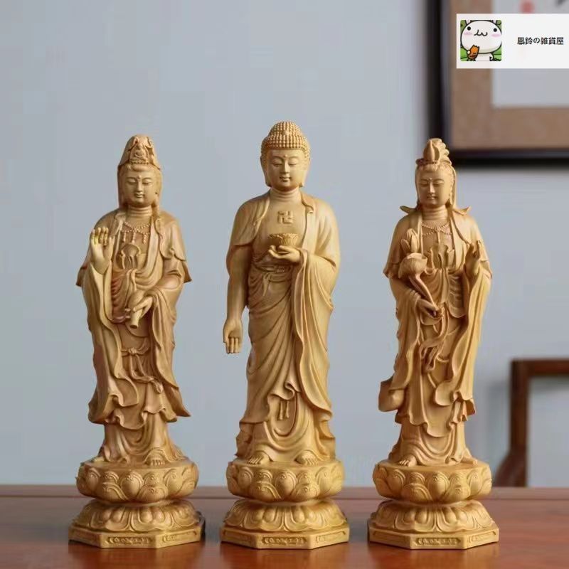 中国美術 仏教美術 細密木彫 菩薩 仏像 共箱 中国美術 仏教美術 細密木彫 菩薩 仏像 共箱 中国美術 仏教美術