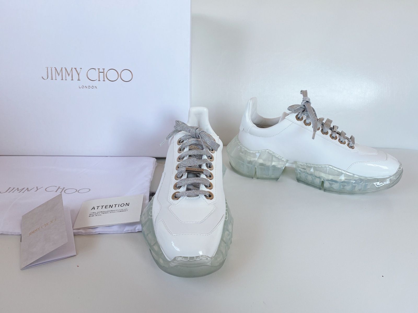 新品未使用正規品Jimmy Choo(ジミーチュウ )Diamondスニーカー