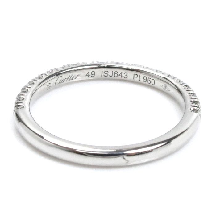 CARTIER カルティエ Pt950プラチナ エタンセル ドゥ カルティエ ハーフ