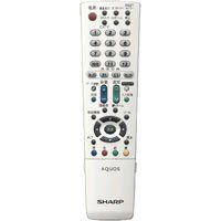 シャープ SHARP オプション 消耗品 0106380366 液晶テレビ用 リモコン ホワイト系 ggw725x