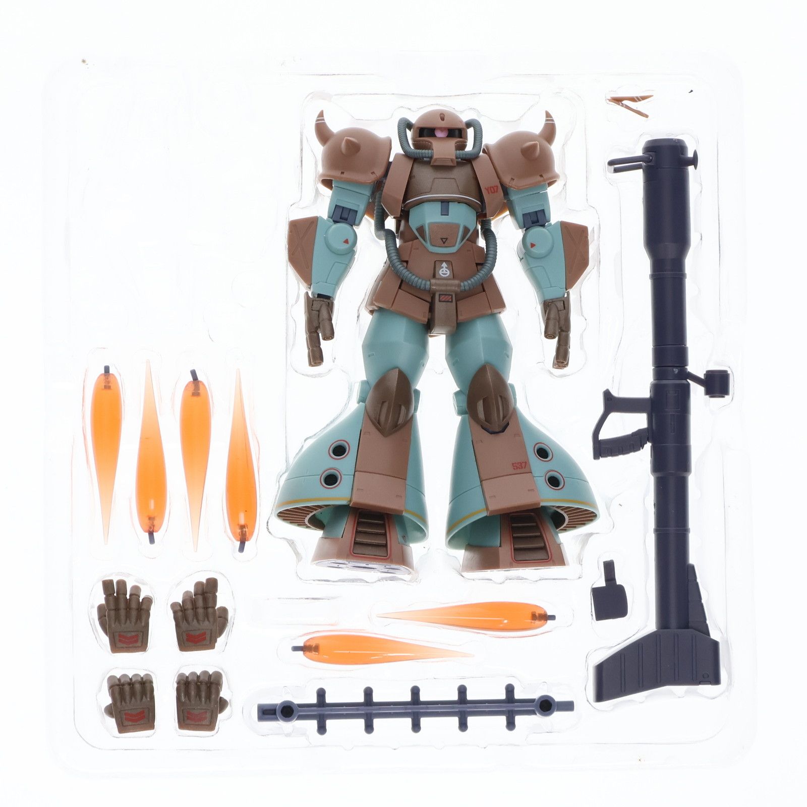 BANDAI - 魂ウェブ商店限定 ROBOT魂(SIDE MS) MS-07H グフ飛行試験型 ver. A.N.I.M.E. 機動戦士ガンダム 完成品 可動フィギュア バンダイスピリッツ 12/22受注締切！「ROBOT魂 <SIDE MS> MS-07H グフ飛行試験型 ver
