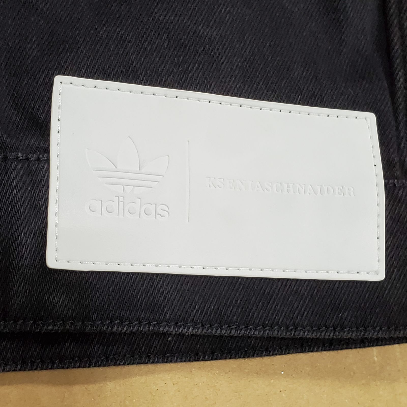 アディダスクセニアシュナイダーデニムワンピースジャケットM未使用 EL6】adidas アディダス×クセニア シュナイダー IJ8337 ブラック