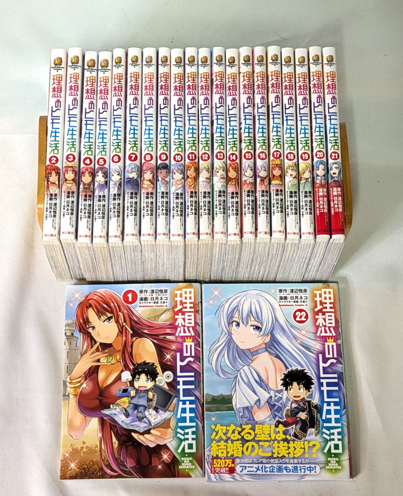 コミックセット 理想のヒモ生活 1-22巻セット 角川コミックス