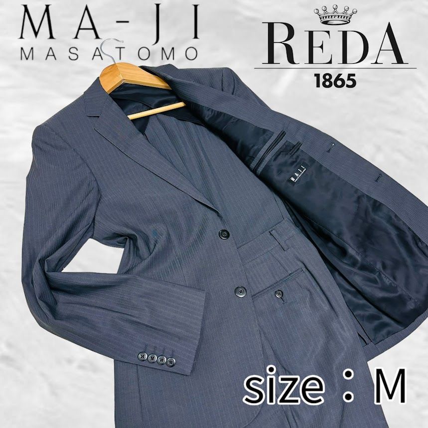 アオキ AOKI スーツ 3P スリーピース MAJI 既製品 REDA