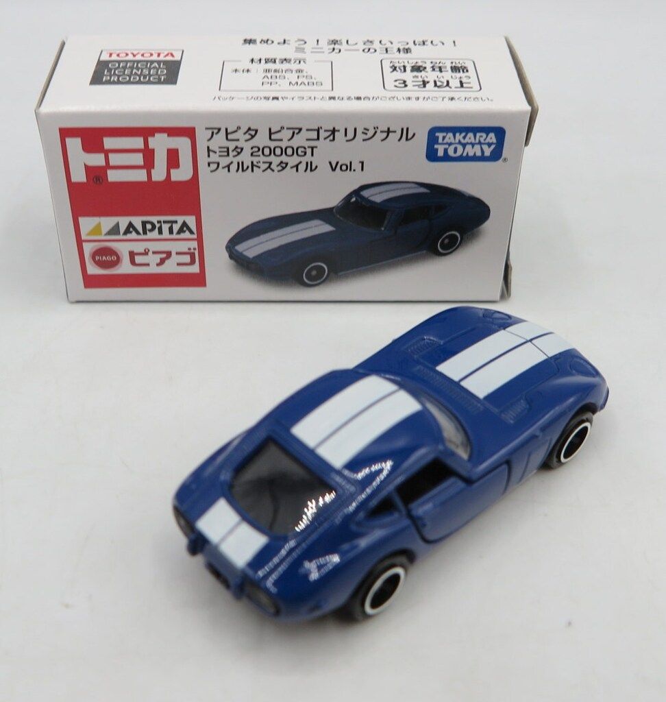 トミカ ミニカー アピタ　ビアゴ　オリジナル　ワイルドスタイル　6種セット アピタピアゴオリジナル トミカ トヨタ2000GT ワイルドスタイル