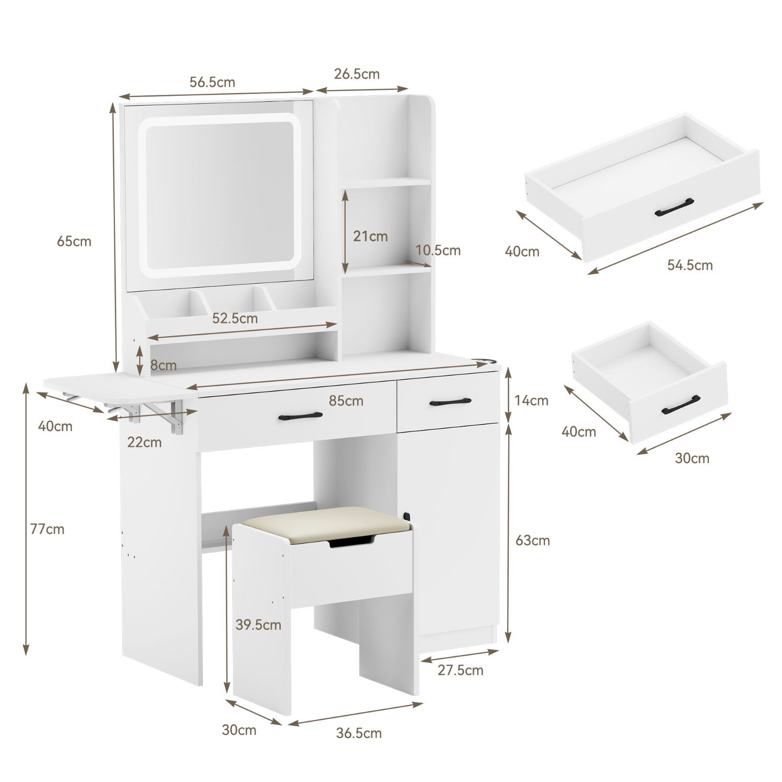 メイクドレッサーテーブル