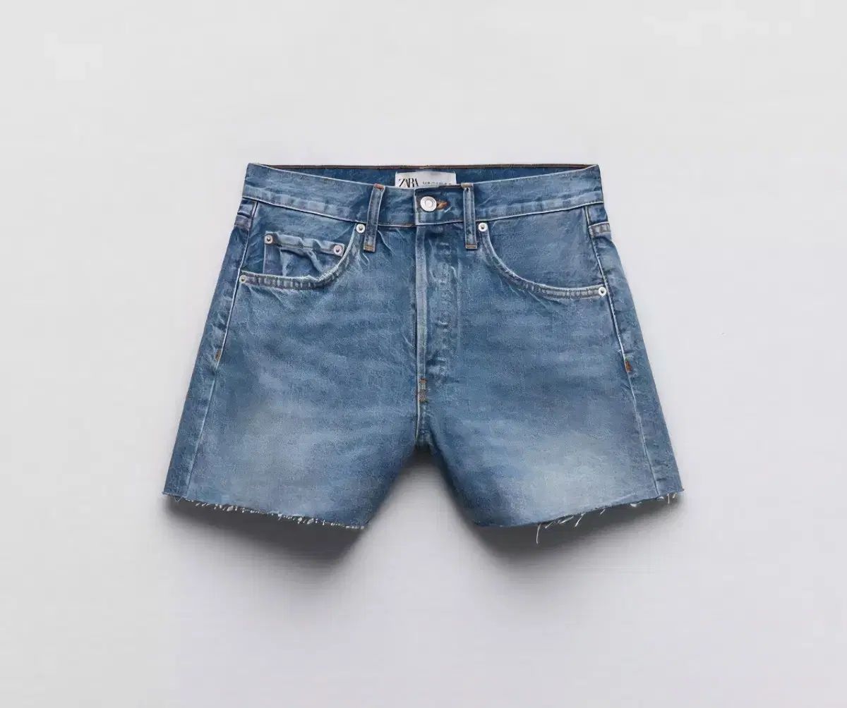 新品 ZARA ZARA(ザラ) デニム 基本 リラックスフィット ショート