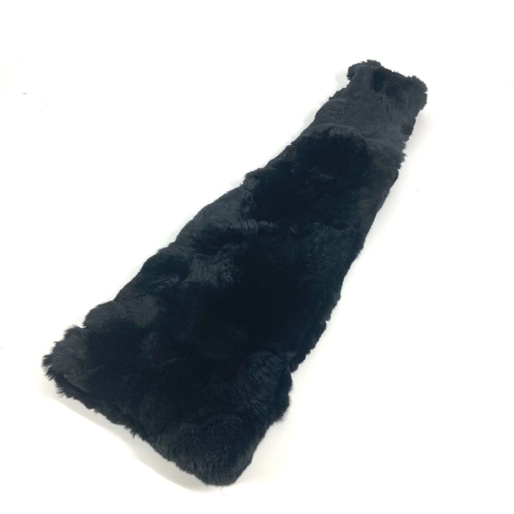 CHANEL シャネル マフラー ファー ファー ブラック - メルカリ