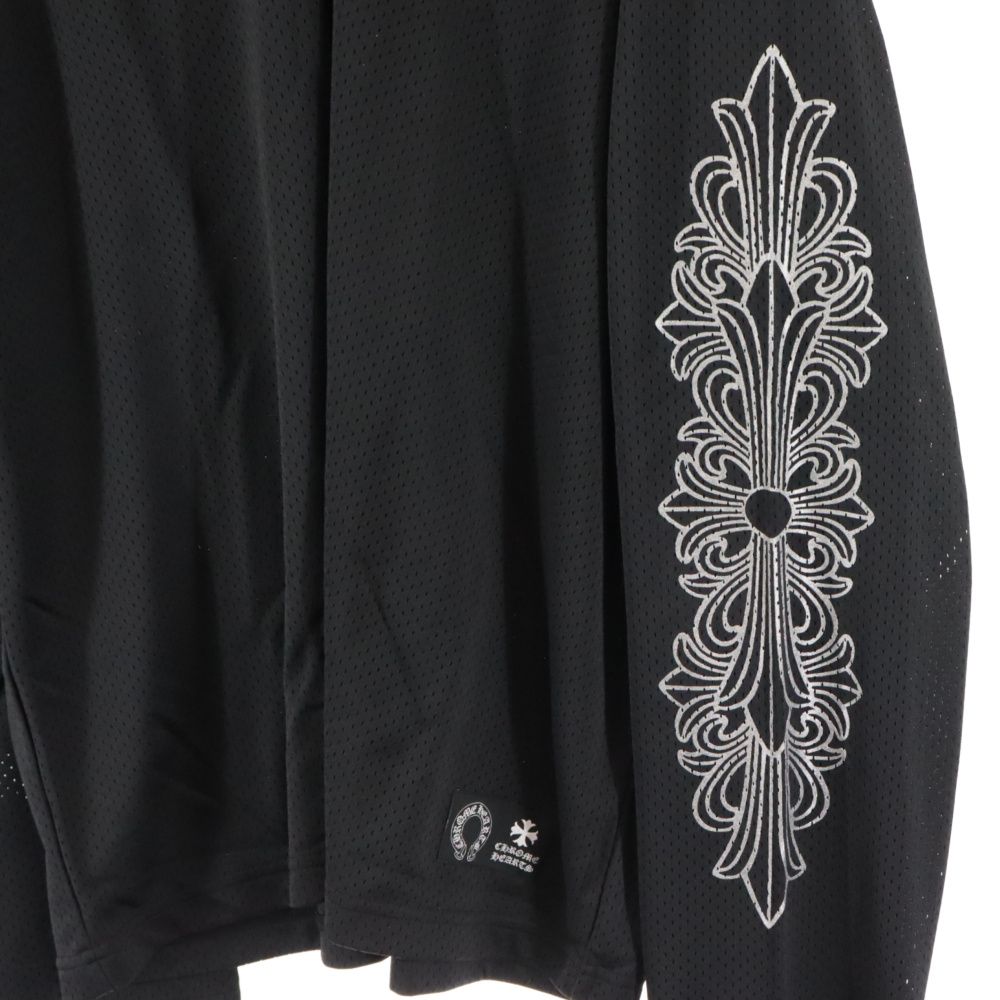CHROME HEARTS (クロムハーツ) MESH WARM UP JERSEY CHプリント CHROME HEARTS (クロムハーツ) MESH WARM UP JERSEY CHプリント