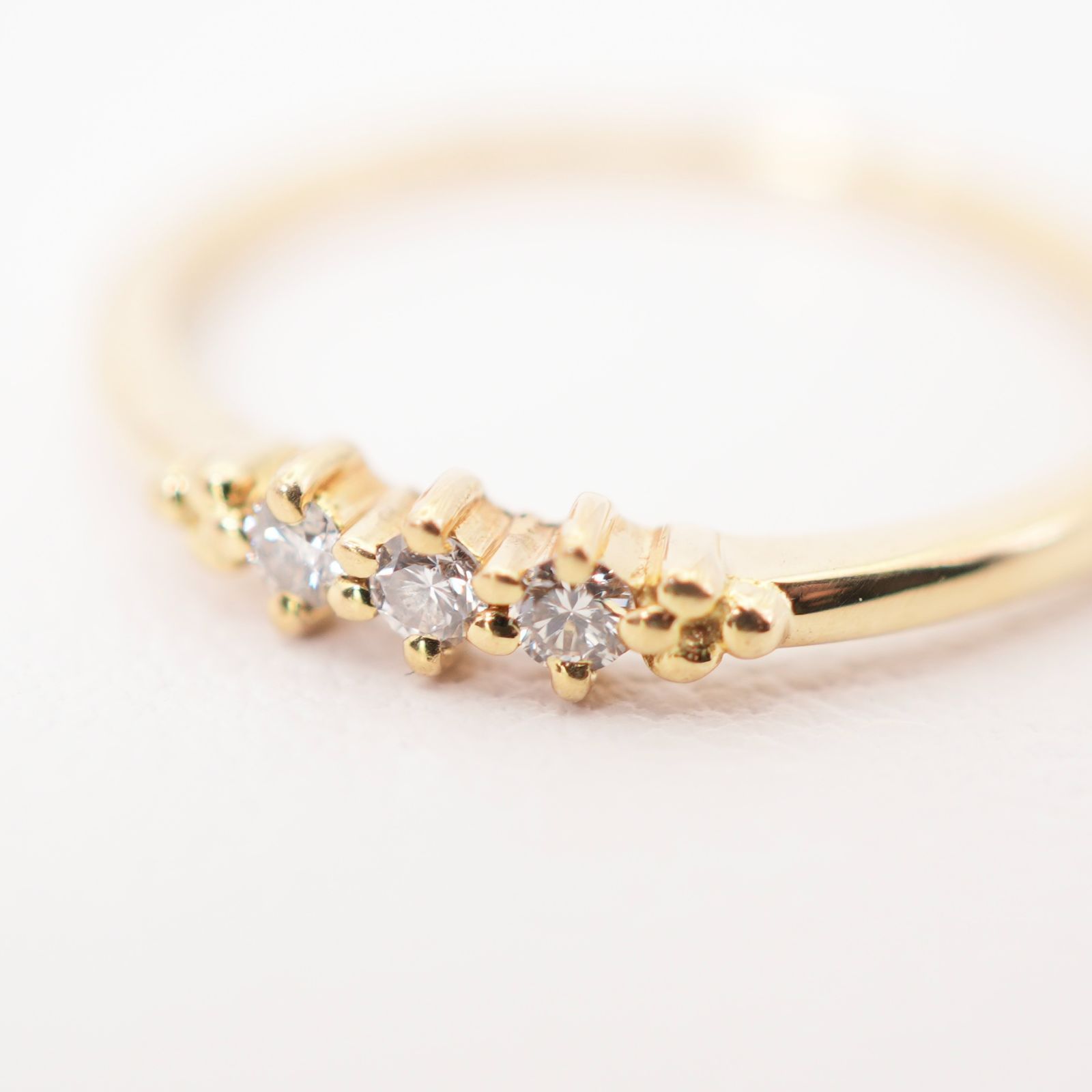 美品 アーカー ダイヤモンド リング K18/24-5679S - メルカリ 