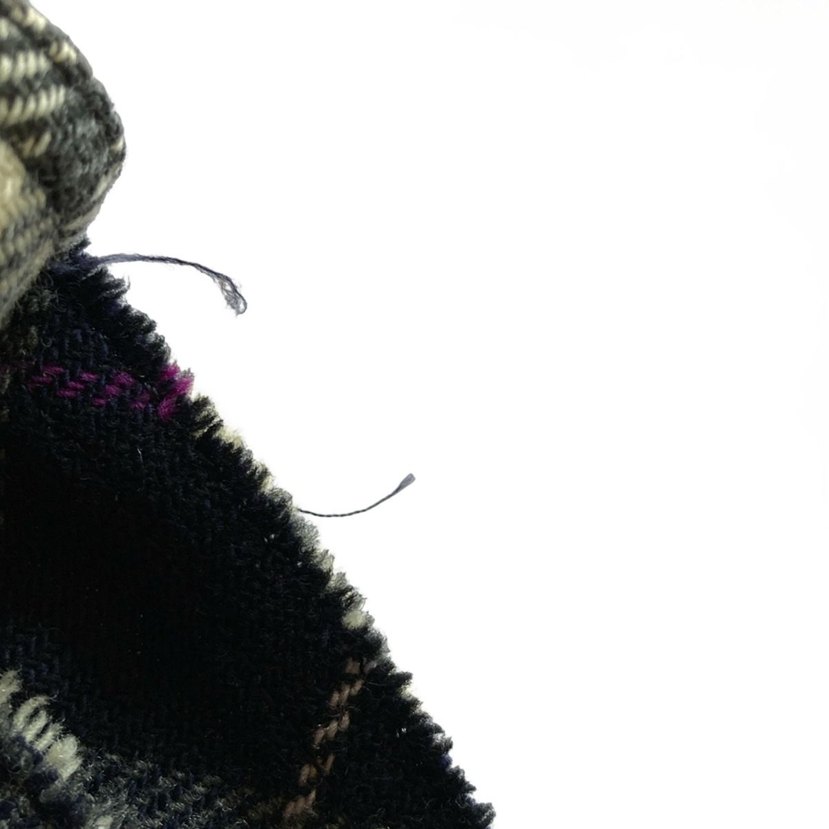 Burberry LONDON バーバリーロンドン スカート サイズ36 M レディース - 黒×アイボリー×マルチ ひざ丈 チェック柄 GULLKHAN_COM