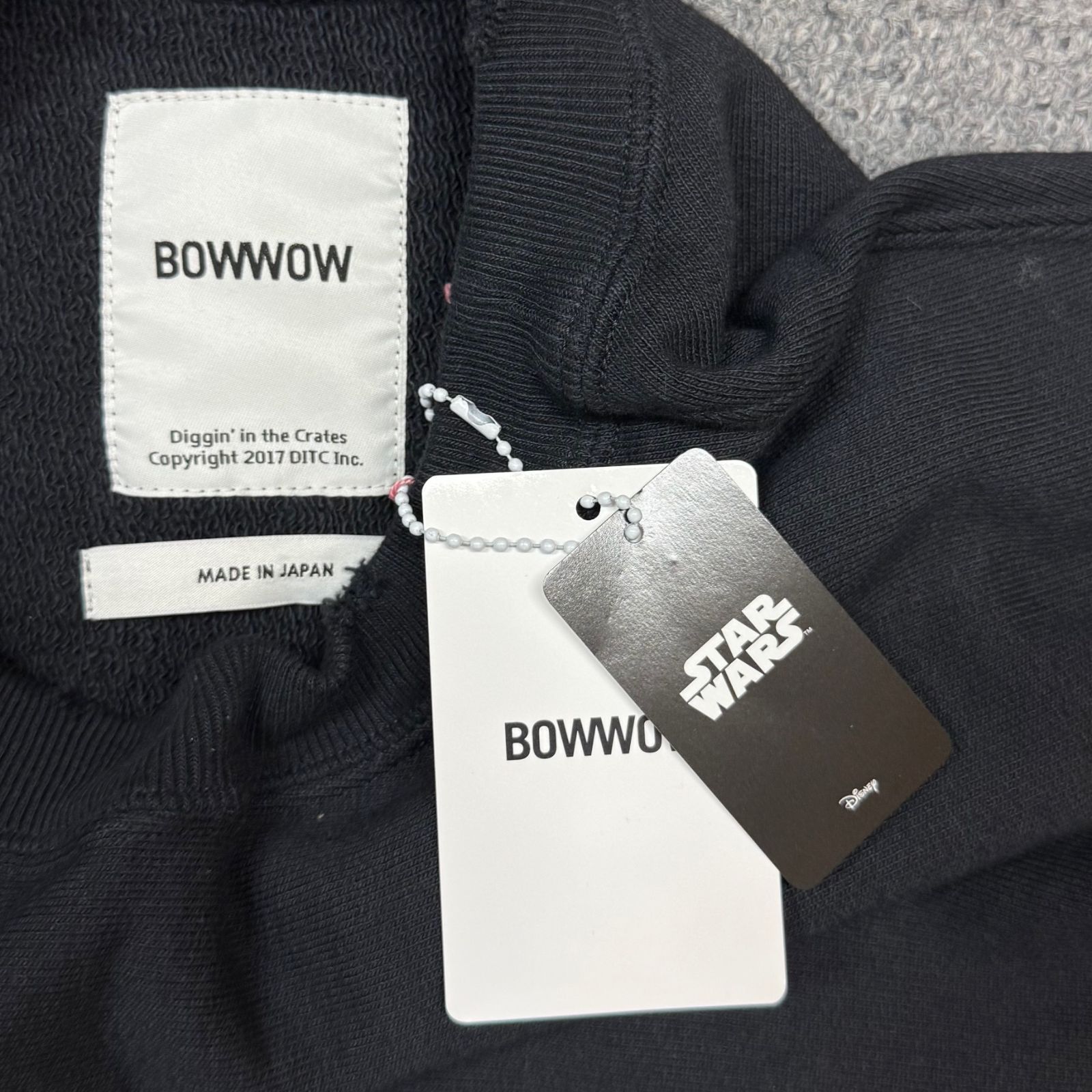 参考上代36300円 未使用品 BOWWOW 24AW YODA SWEAT SHIRTS LIMITED 