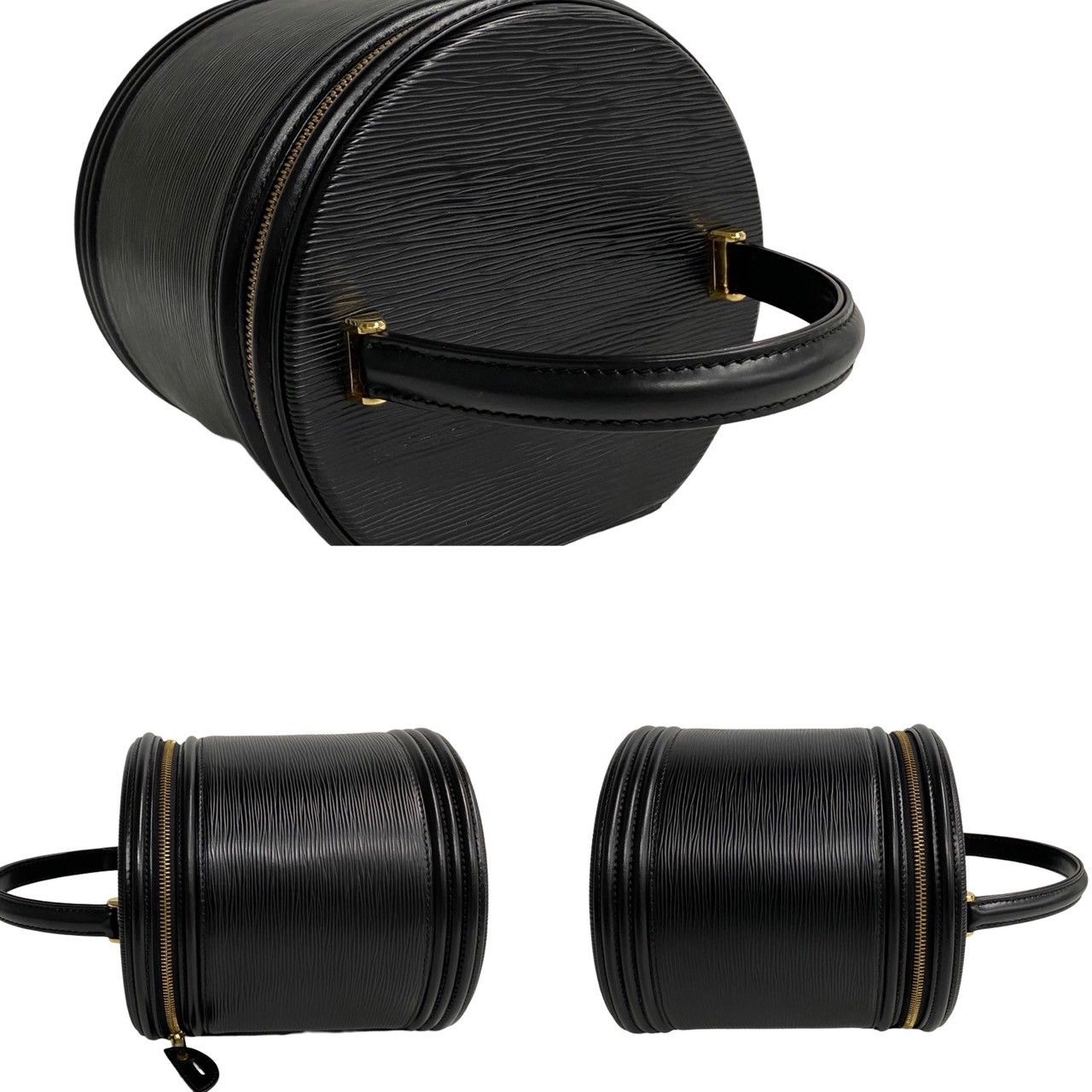 ほぼ未使用 LOUIS VUITTON ルイヴィトン カンヌ エピ レザー 本革 ロゴ