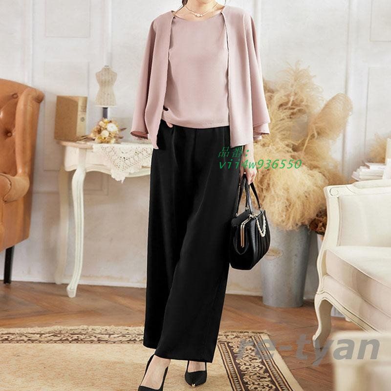 卒業式 レディース 母 ママスーツ 2点セットセレモニー フォーマル セットアップ 卒園式 七五三 パンツスーツ 入学式 40代 お宮参り 30代 50代 20代 フォーマル vii4w936550