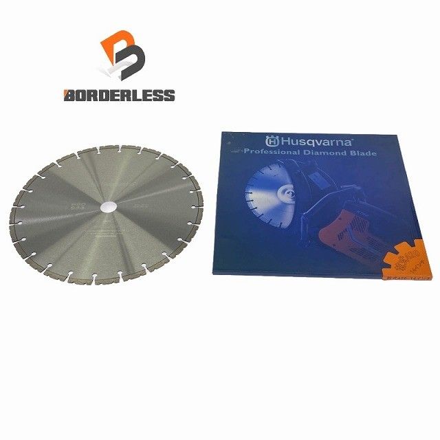♥品 HUSQVARNA ハスクバーナ エンジンカッター用ダイヤモンドブレード P525355123 乾式420 14インチ×30.5穴 替刃 ゼノア114953