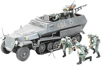 【中古】タミヤ 1/35 ミリタリーミニチュアシリーズ No.20 ドイツ陸軍 ハノマーク 兵員輸送車 プラモデル 35020