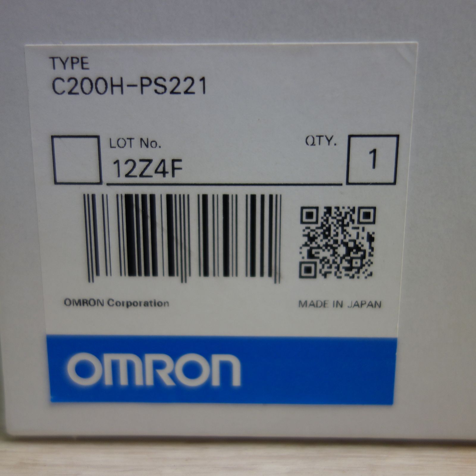 送料無料*未使用☆OMRON オムロン シーケンサ パワーサプライユニット