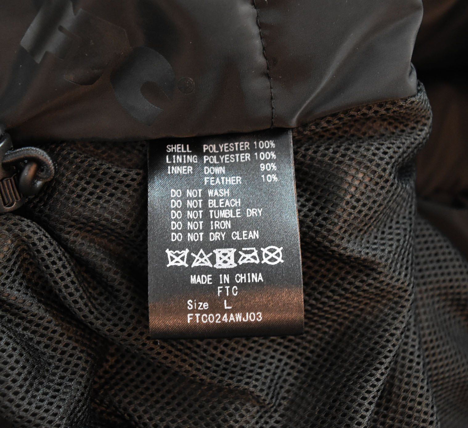 エフティーシー FTC SHORT MONSTER DOWN PARKA ショート モンスター 
