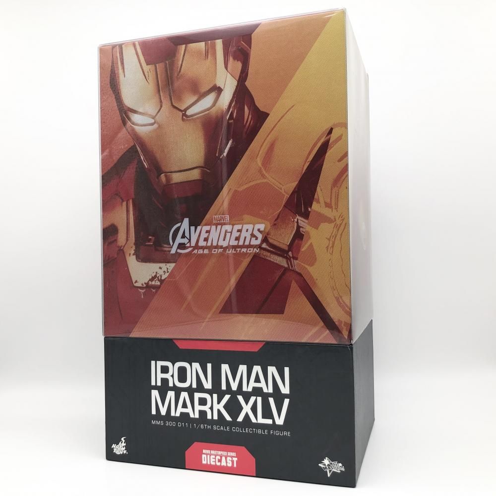 【中古】開封 ホットトイズ アベンジャーズ/エイジ･オブ･ウルトロン ムービー･マスターピースDIECAST 1/6 MM#300D11 アイアンマン･マーク45[17]