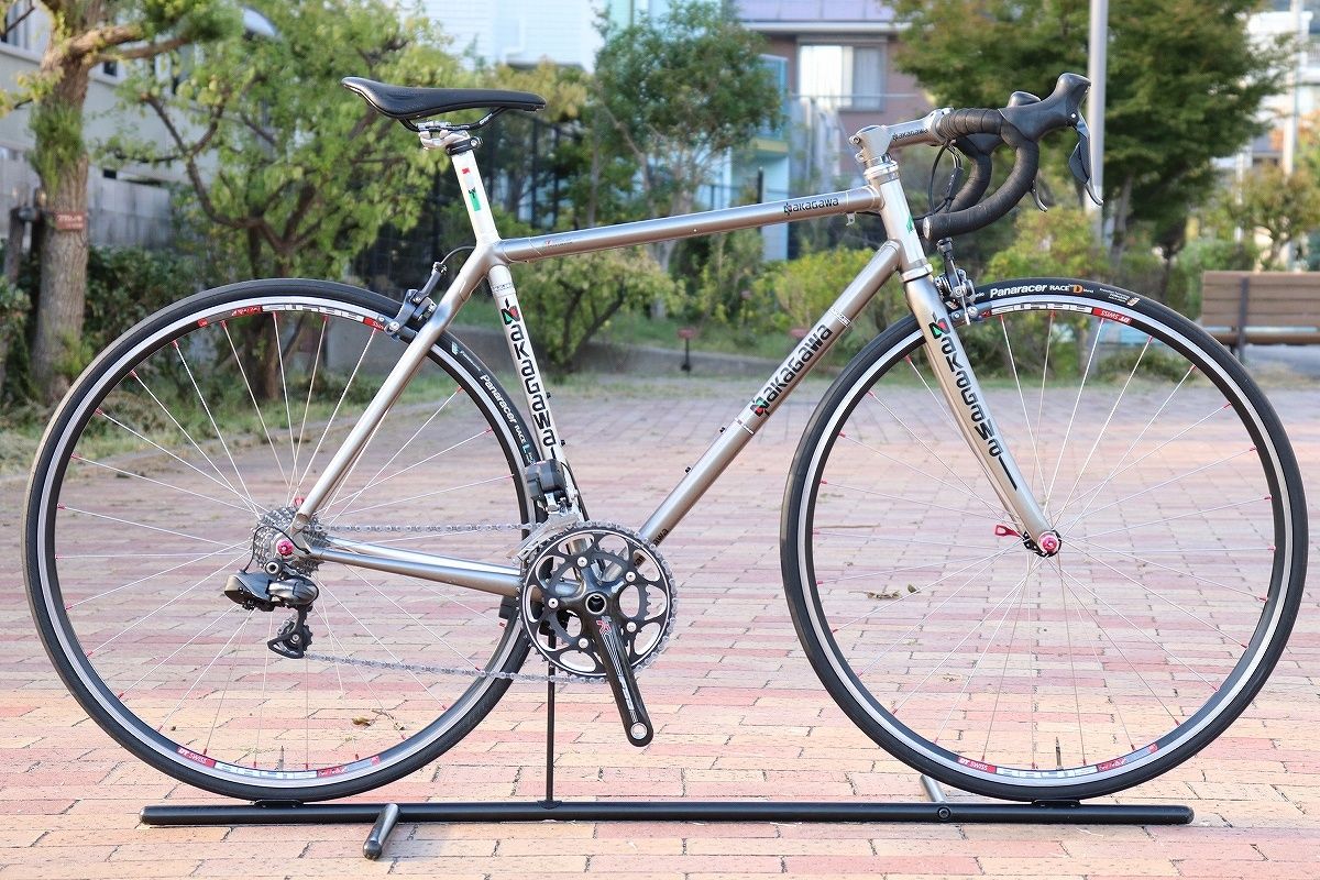 ナカガワ NAKAGAWA プロミネンス PROMINENCE HYBRID シマノ アルテグラ 6770 MIX DI2 10S クロモリ カーボン ロードバイク 芦屋店