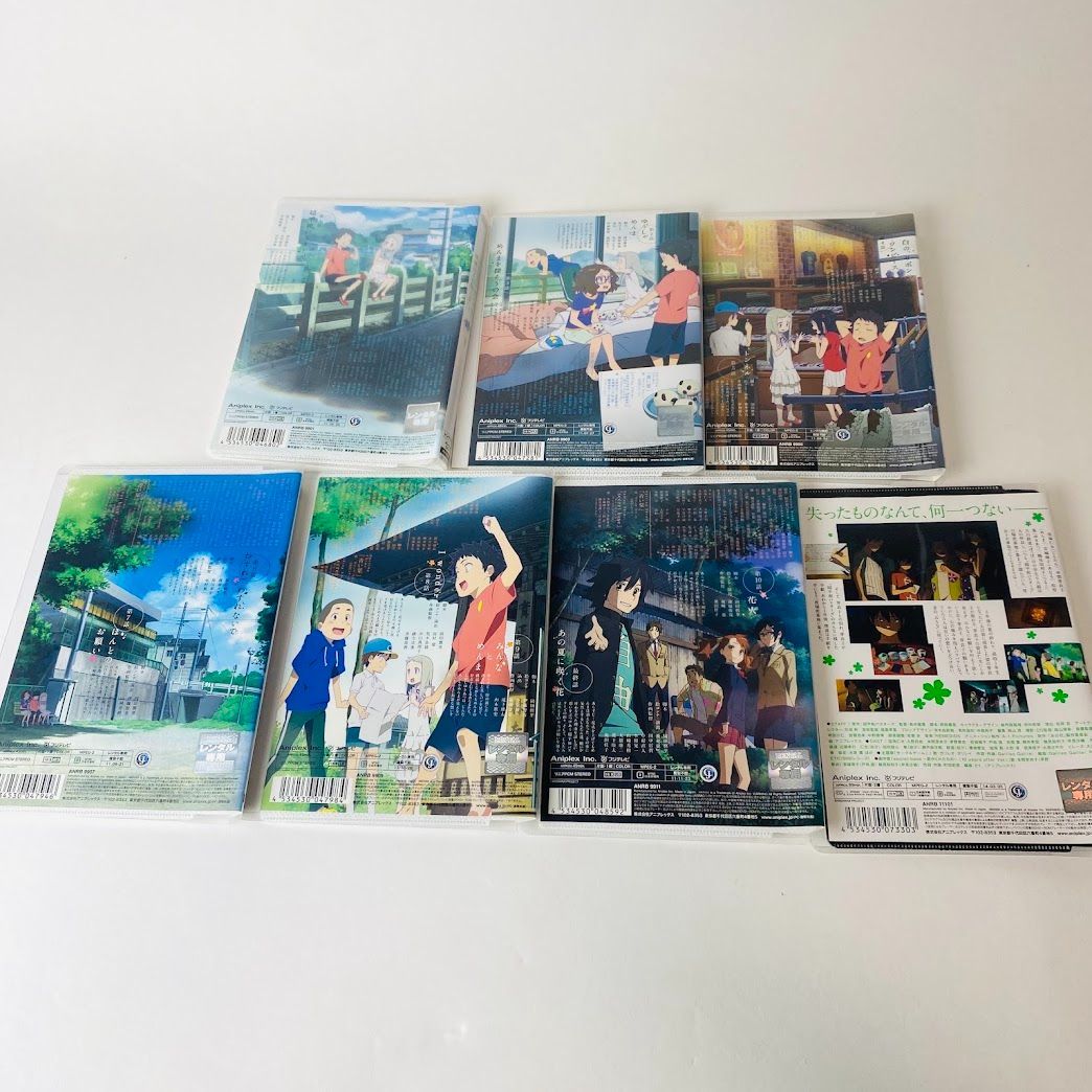 あの日見た花の名前を僕達はまだ知らない。 [レンタルアップ品] DVD 全6巻＋劇場版 アニメ