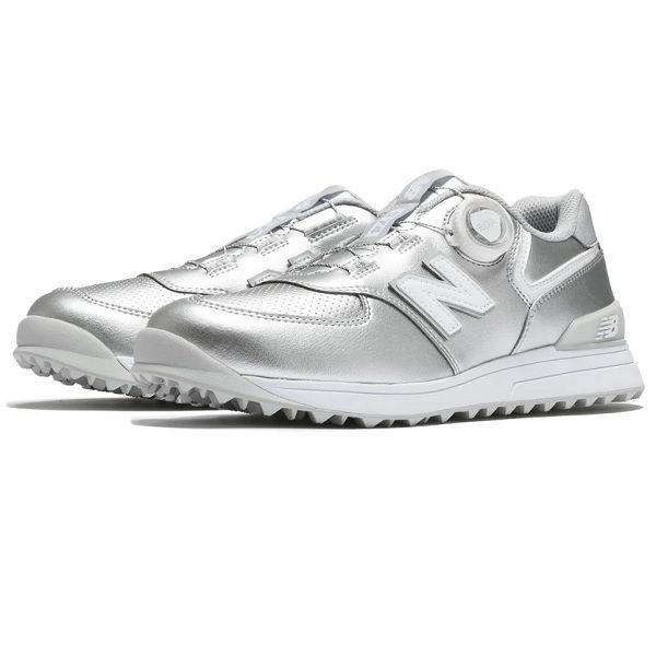 ニューバランス ゴルフシューズ 574 v3 SL BOA R WGBS574 D スパイクレス ボア レディース 日本正規品 New Balance Golf