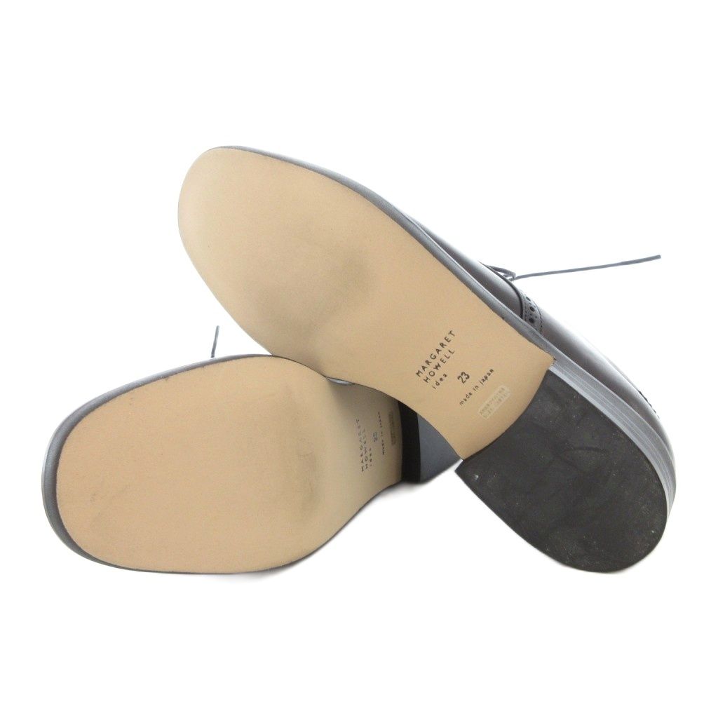 マーガレットハウエル MARGARET HOWELL アイデア idea ストレートチップレースアップシューズ ビジネス 革靴 レザー 23cm 黒 ブラック 2687 |GV WWW_SUPERTOOLSSHOP_NL