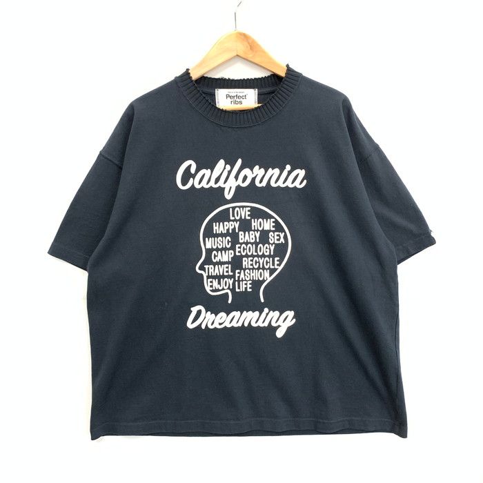 PERFECT RIBS×A LOVE MOVEMENT 半袖スウェットTシャツ カットソー トップス ブランド 古着 140-250601-gm-09-fuz
