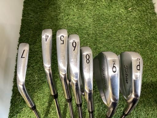 タイトリスト　T-MB718　メンズゴルフアイアン7本セット　右利き用　6.5 タイトリスト T-MB718 メンズゴルフアイアン7本セット 右利き用 6.5