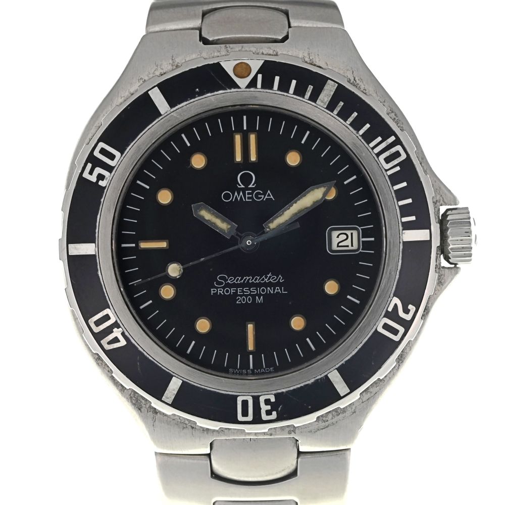 オメガ OMEGA 2850.50 ヴィンテージ シーマスター 200M デイト クォーツ メンズ I 136966