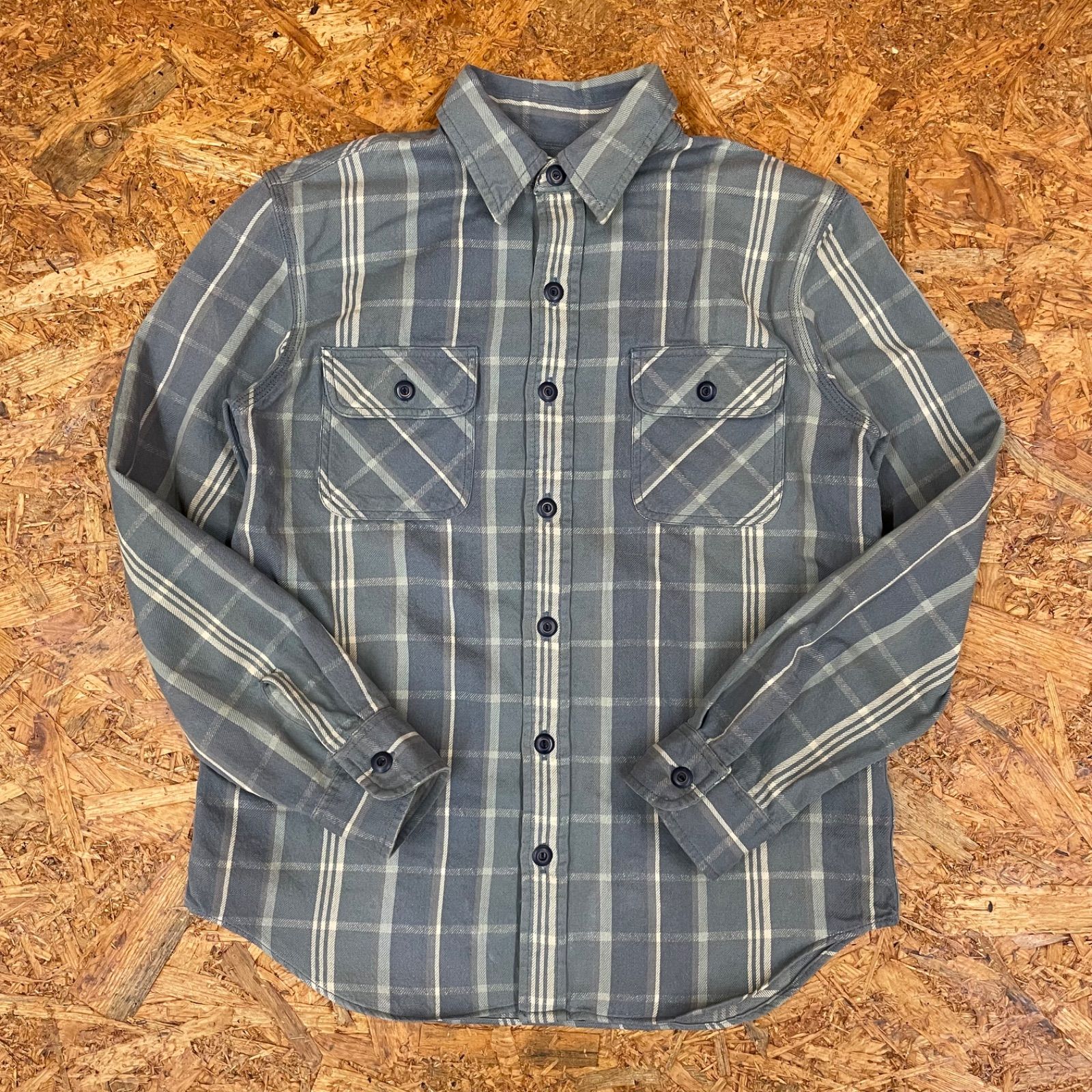 RRL ネルシャツ 2 チェックシャツ フランネル 長袖 ロング