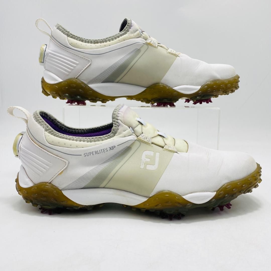 FOOT JOY ゴルフシューズ boaクロージャーシステム 26cm ホワイト FOOT JOY ゴルフシューズ boaクロージャーシステム 27cm フット