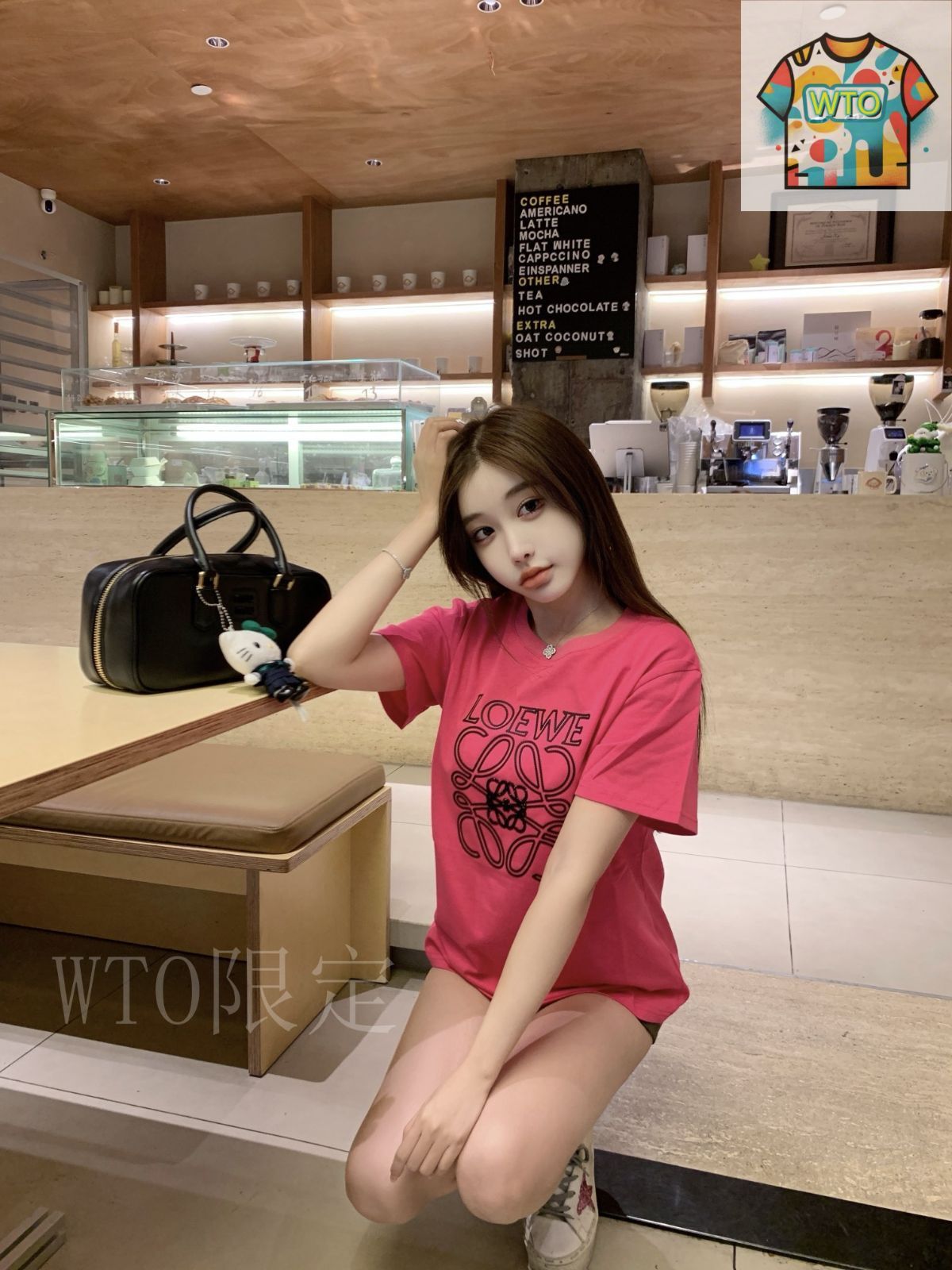 今日特価】LOEWEロエベ レギュラーショートスリーブ T シャツ03