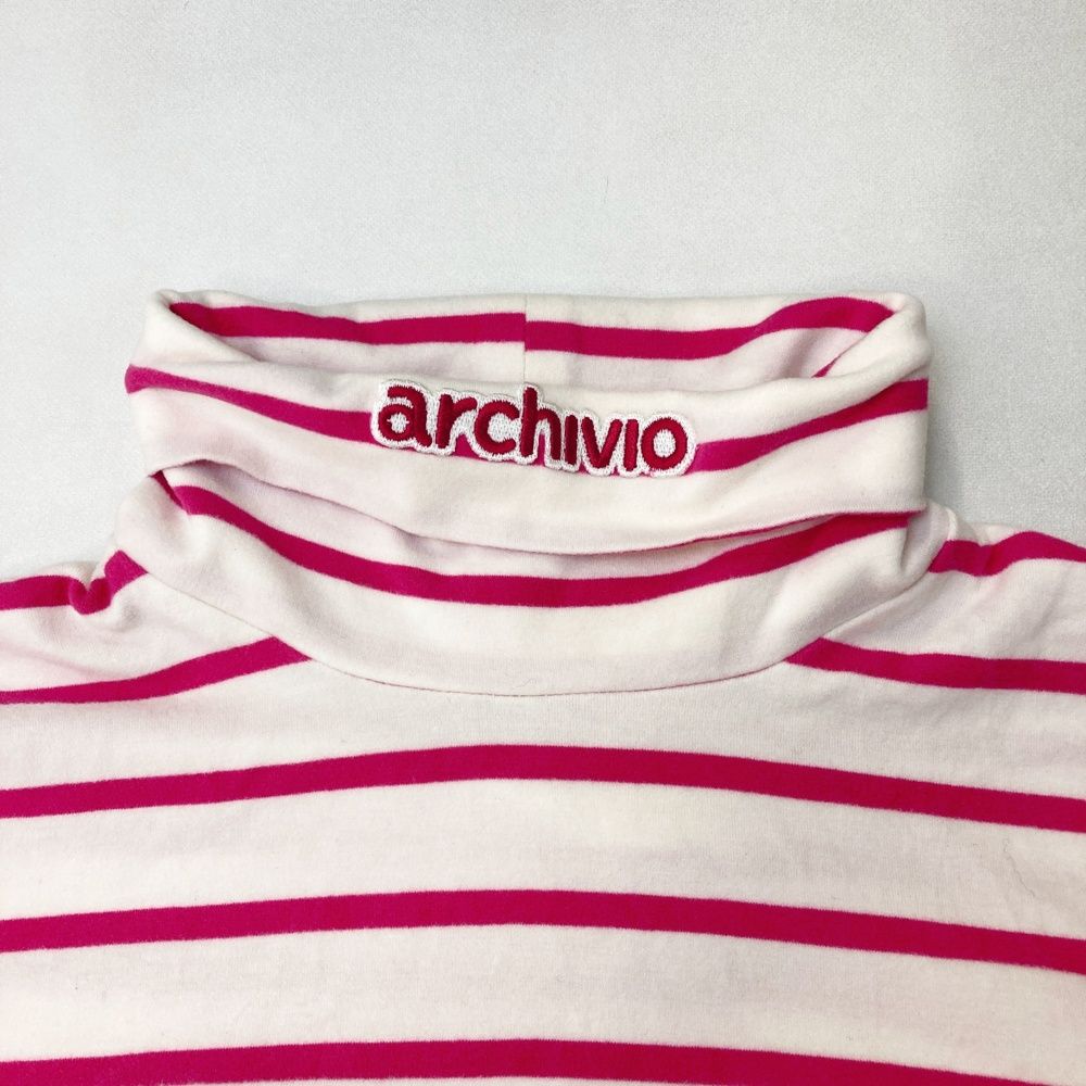 サイズ：38 ARCHIVIO アルチビオ 長袖タートルネックTシャツ
