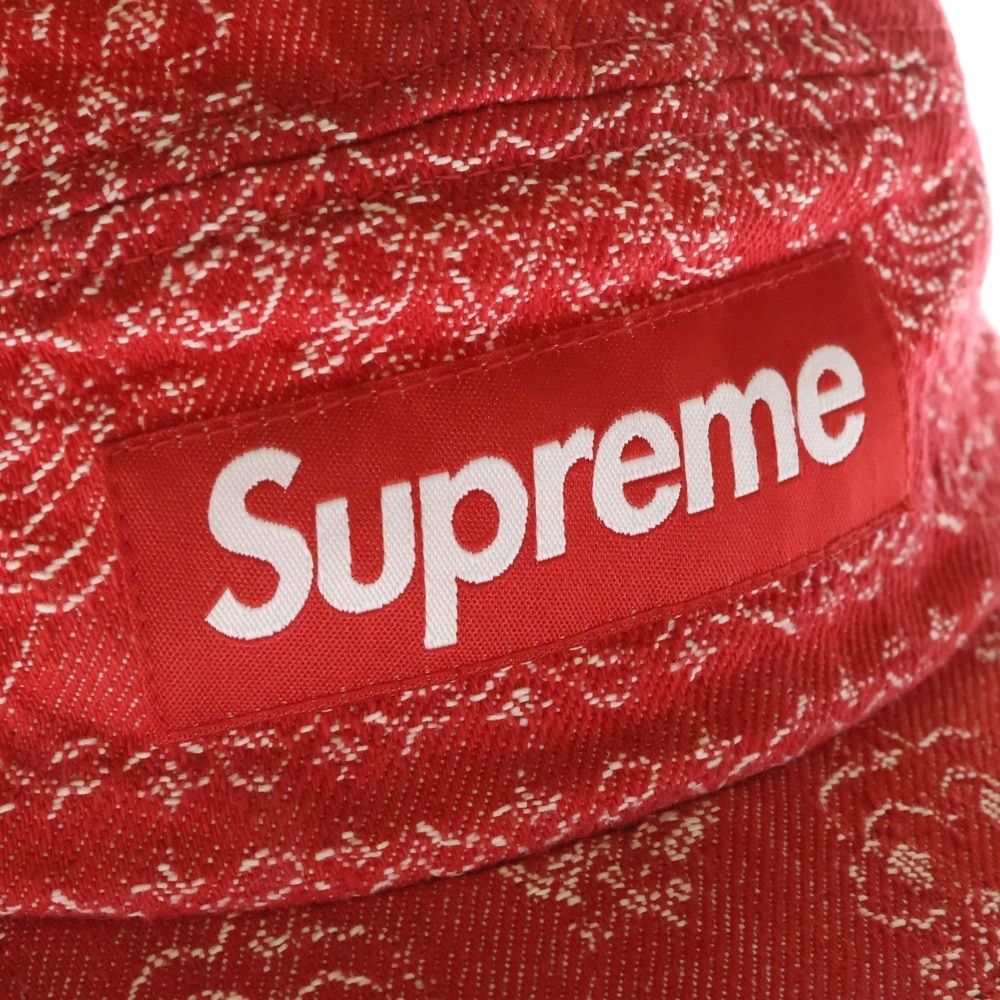 SUPREME (シュプリーム) 25SS Bandana Jacquard Denim Camp Cap