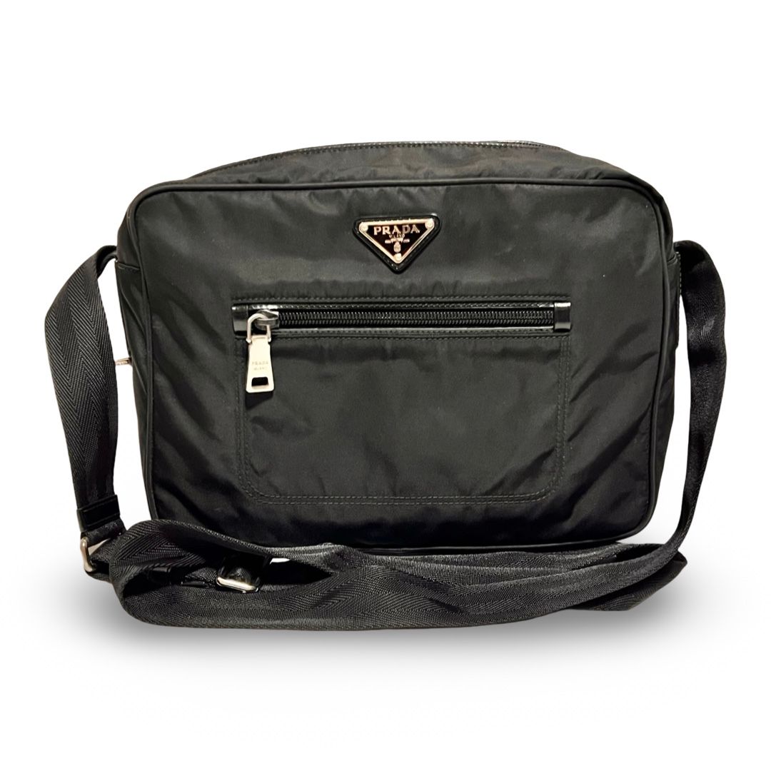 プラダ ブラック ショルダーバッグ PRADA プラダ ブランド ショルダーバッグ ショルダーバック