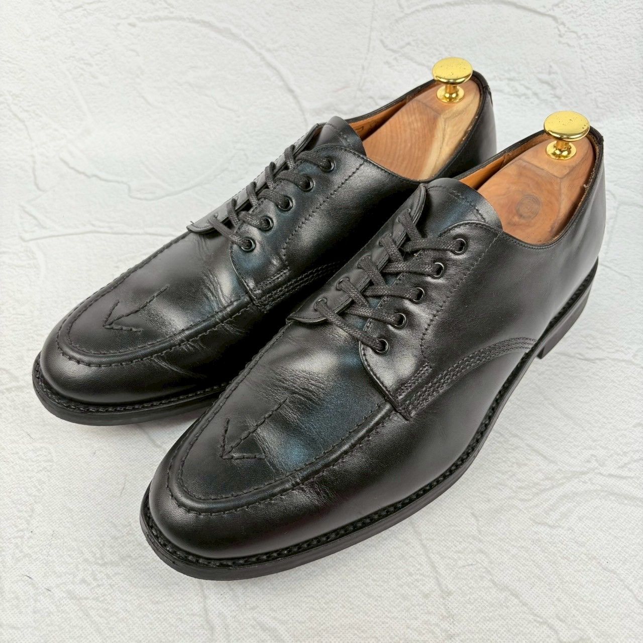 sanders Uチップ military apron derby 靴 sanders Uチップ military apron derby 靴