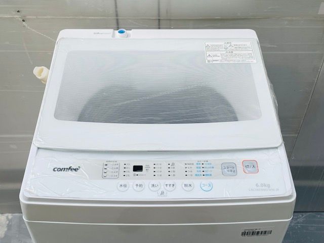 生活家電 送料無料 展示品 コンフィー 全自動洗濯機 CAC06EW60/WW-JP 