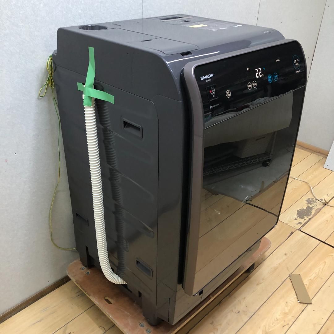 送料無料 美品 2025年製 シャープ ES-X12C-TL 88124 美品】SHARP シャープ ドラム式洗濯乾燥機 12kg/6kg ES-X12C-TL