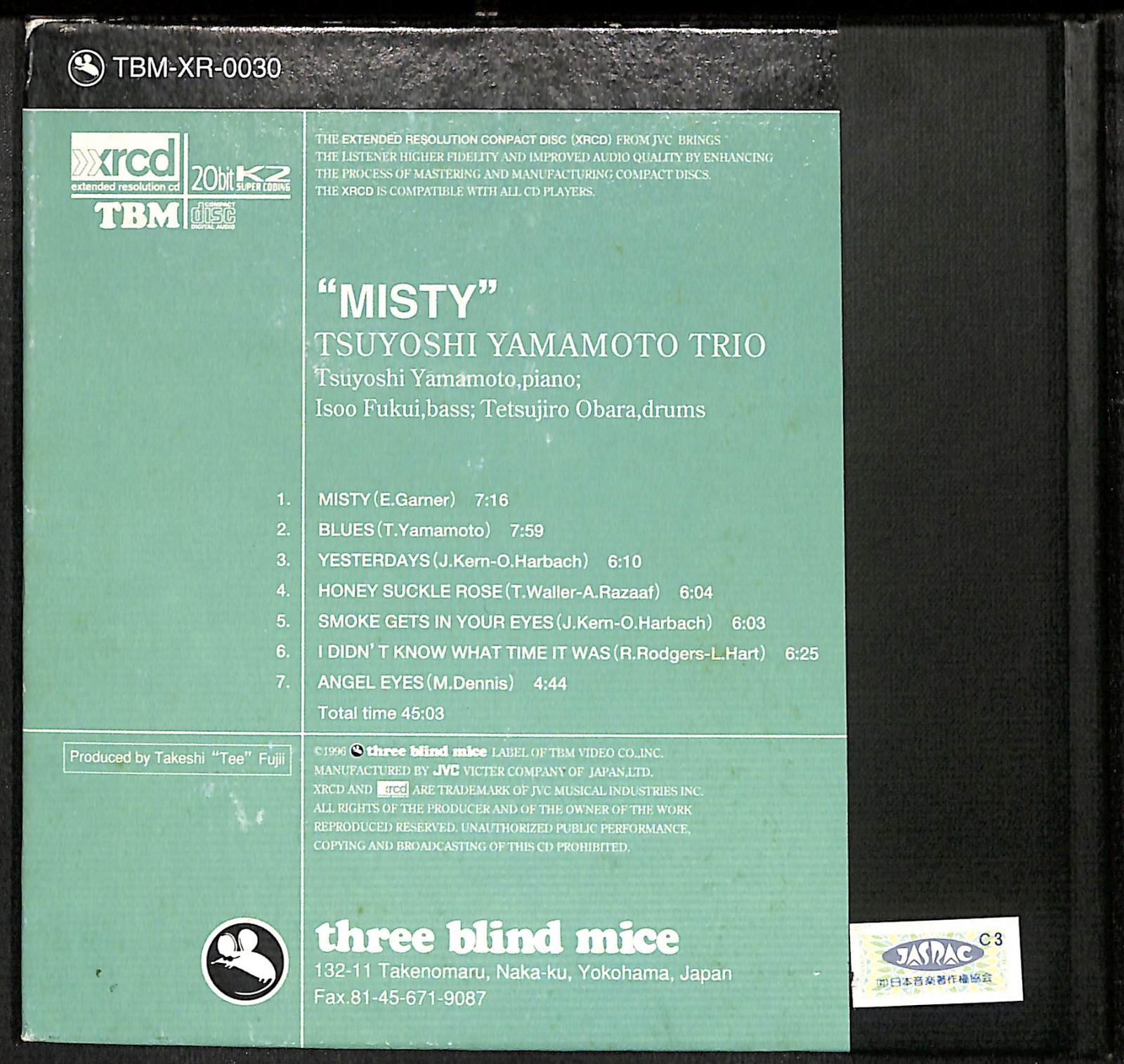 TBM/XRCD】山本剛 Misty tbm-xr-0030 - メルカリ