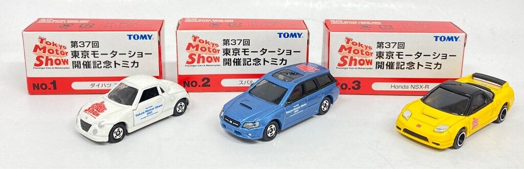 トミー 第37回 東京モーターショー 開催記念トミカ 2003 トミカ 9台