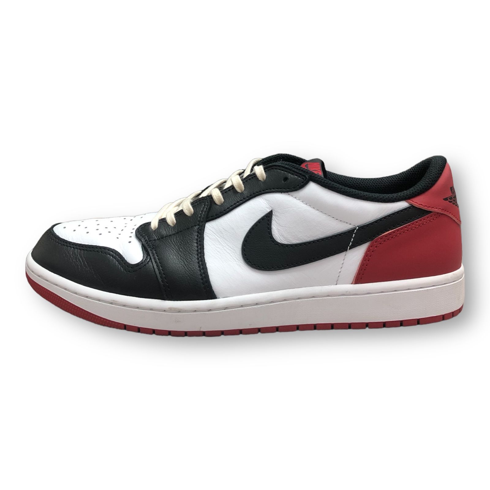 国内正規 NIKE Air Jordan 1 Retro OG Low Black Toe ブラックトゥ つま黒 ジョーダン1 ローカット スニーカー  ナイキ CZ0790-106 30cm 66025A1