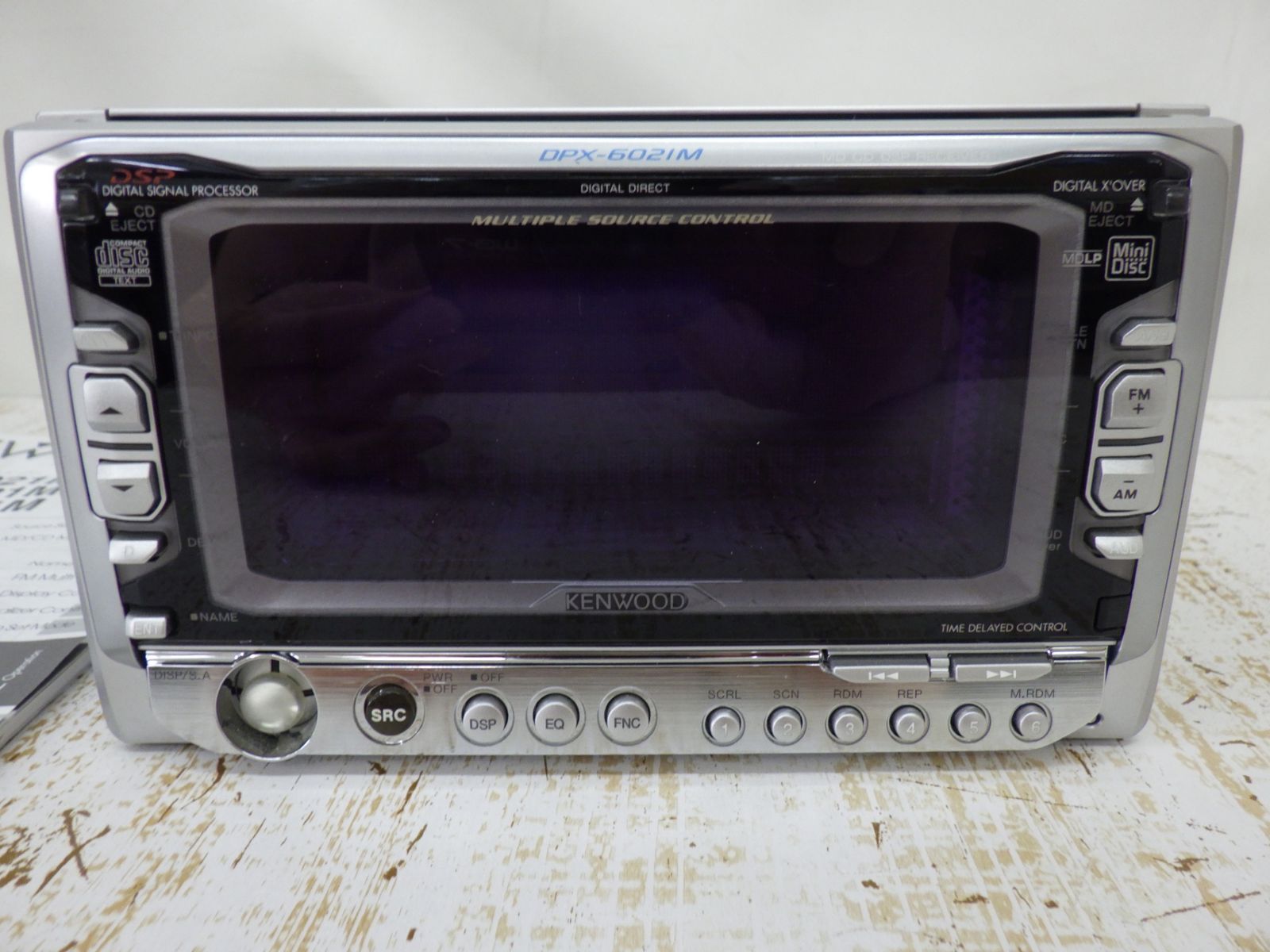 KENWOOD ケンウッド CD/MDデッキ DPX-6021M プレーヤー