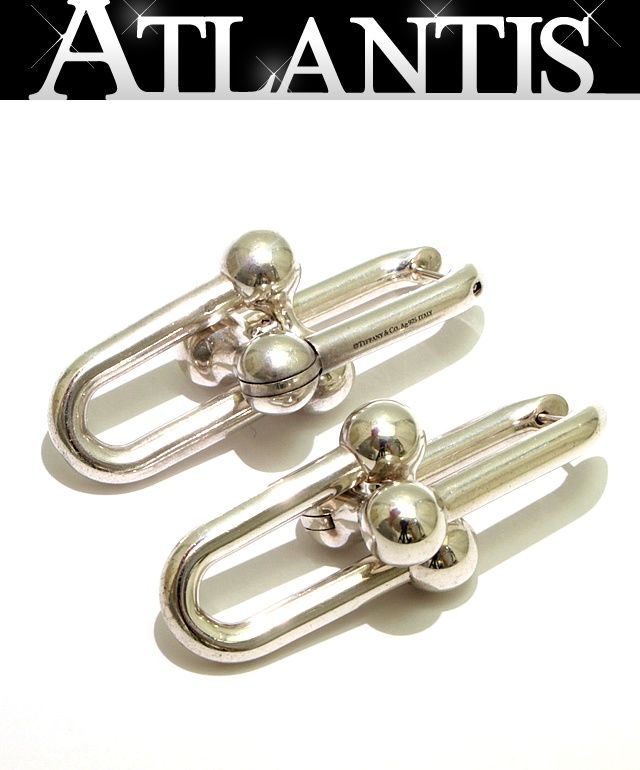 ゴールド 両耳 3.5×21mm ピアス シルバー925（両耳 3.5×21mm