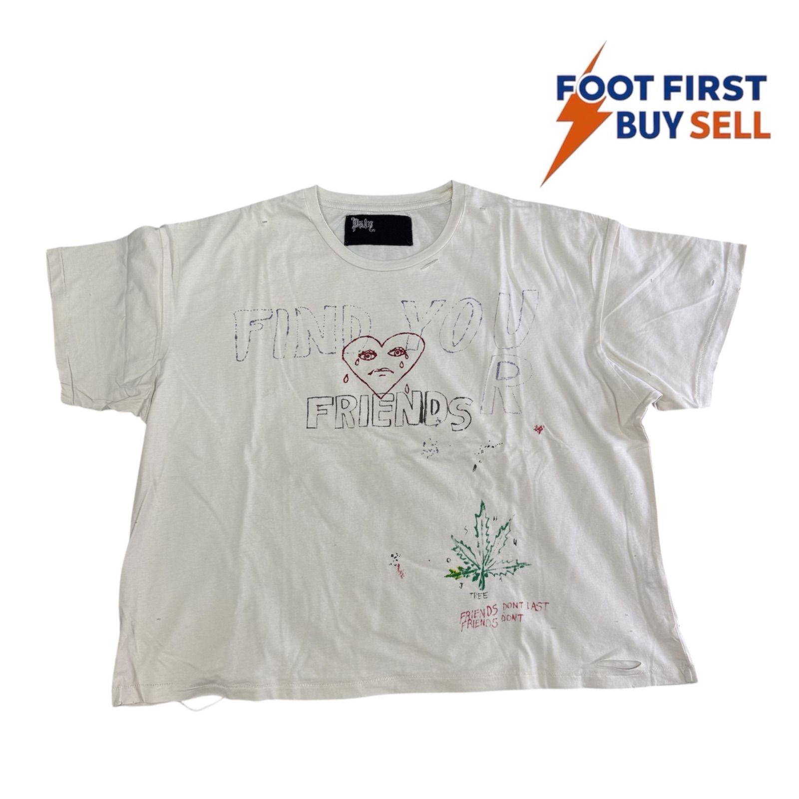 PALY HOLLYWOOD FYF TEE パリー ハリウッド Tシャツ 国内定価 68,200円 