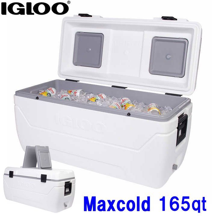 送料無料】IGLOO 超大型クーラーボックス 165qt/156L イグルー(イグロー) マックスコールド 最新モデル/最大サイズ - メルカリ