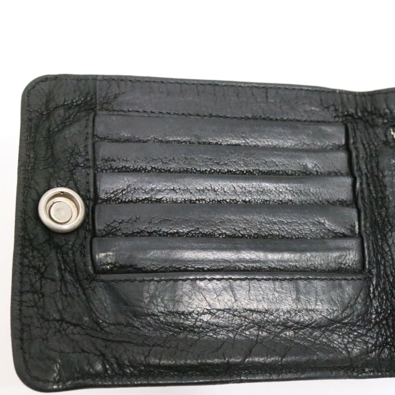 中古B】CHROME HEARTS クロムハーツ 財布 1SNAP 1スナップ クロス 