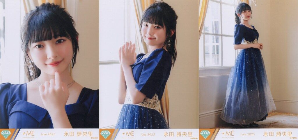 ≠ME ノイミー　永田詩央里　生写真　直筆　モブノデレラジャケット衣装 ノイミー 永田詩央里 直筆 モブノデレラ チュウ 歌唱衣装 最新
