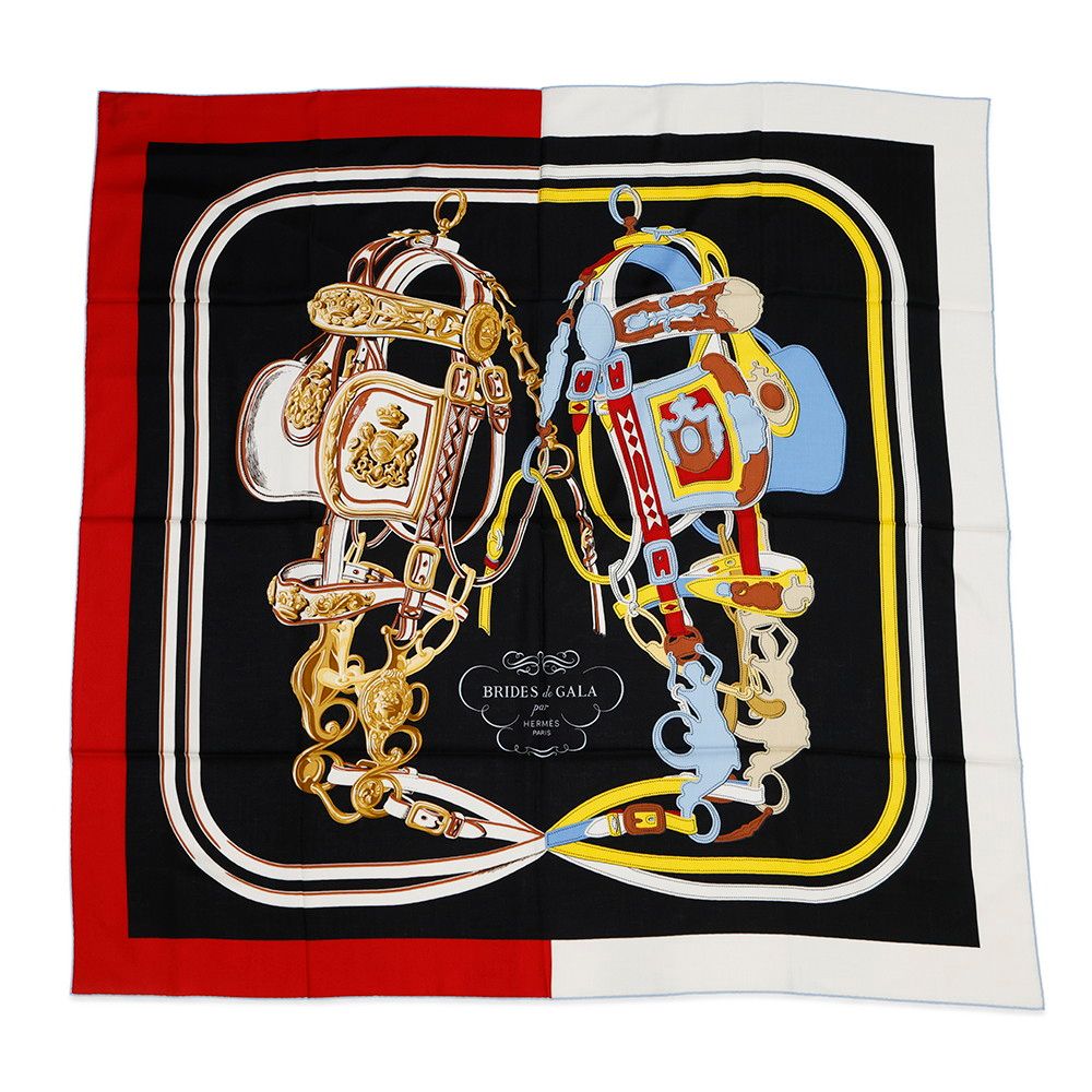 値下げHERMES エルメス カシシル 140《ブリッドドゥガラアップリケ・ピケ 値下げHERMES エルメス カシシル 140《ブリッドドゥガラ