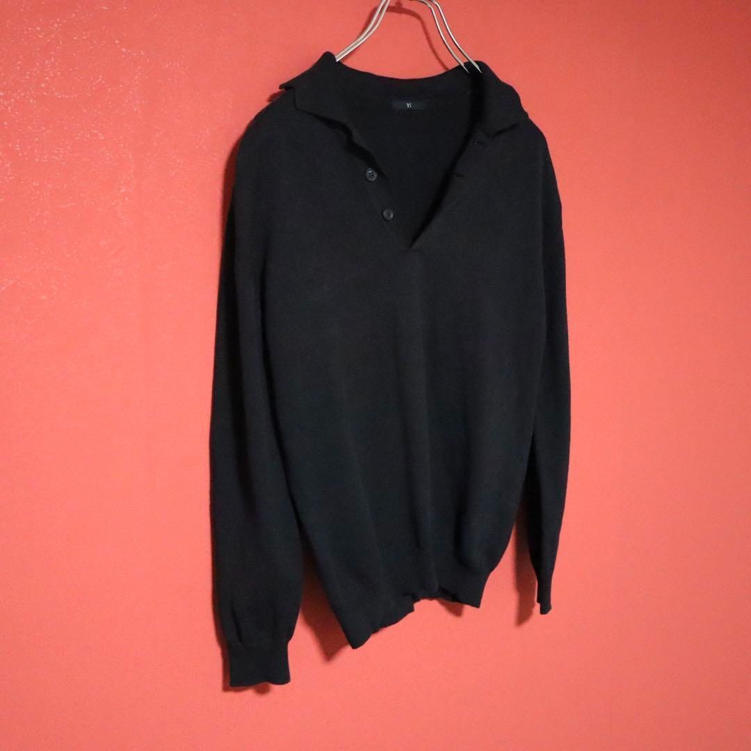 Y's YOHJI YAMAMOTO レディース 長袖 ニット Yohji Yamamoto - ヨウジヤマモト ウール 長袖 ニット 2 黒